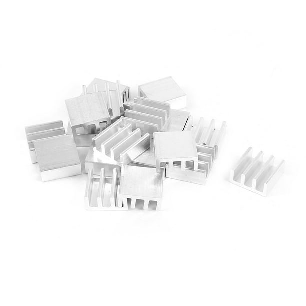 11mm x 11mm x 5MM Heat Sink Top Mount Pack of 10 11mm x 11mm x 5MM Heat Sink Top Mount Pack of 10
